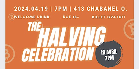 HALVING CELEBRATION - CASACRYPTO