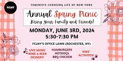 Imagen principal de FCLNY's Annual Spring Picnic 2024