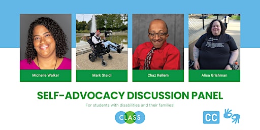 Self-Advocacy Discussion Panel for Students with Disabilities primary image