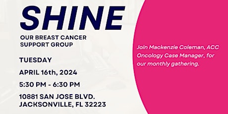 SHINE Breast Cancer Support Group