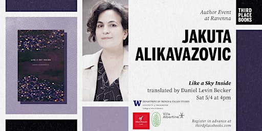 Primaire afbeelding van Jakuta Alikavazovic presents 'Like a Sky Inside'