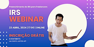 Imagen principal de Webinar gratuito: Preenchimento do IRS para freelancers | Por Jupiter app