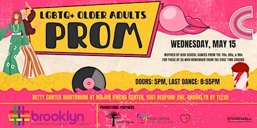 Image principale de LGBTQ+ Older Adults Prom