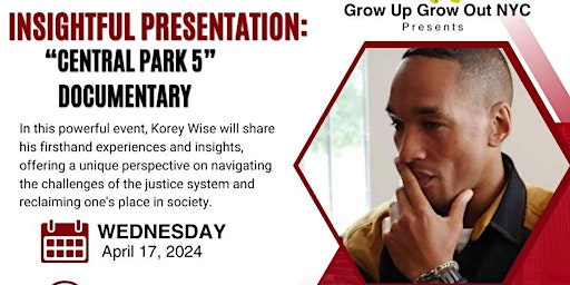 Imagen principal de Insightful Presentation: "Central Park 5" Documentary