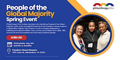 Philanthropy DMV | People of the Global Majority Spring Event