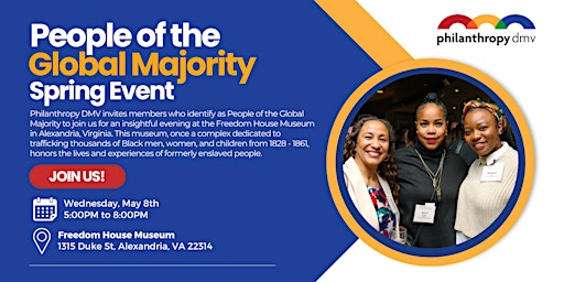 Philanthropy DMV | People of the Global Majority Spring Event primary image
