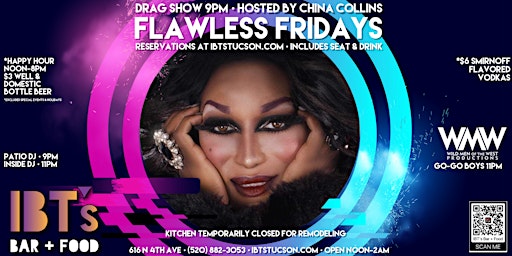 Primaire afbeelding van IBT’s Flawless Friday • Hosted by China Collins