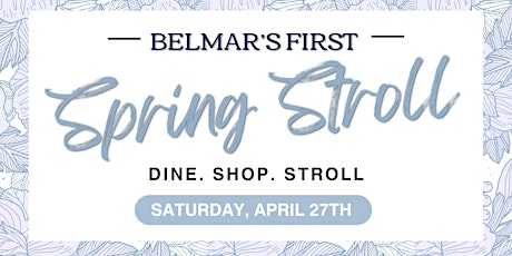 Belmar, NJ's First Spring Stroll