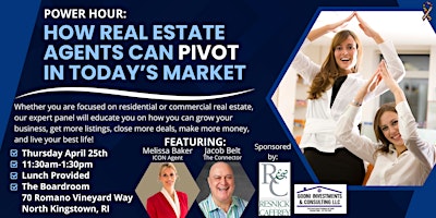 Primaire afbeelding van Power Hour: How Real Estate Agents Can Pivot in Today’s Market