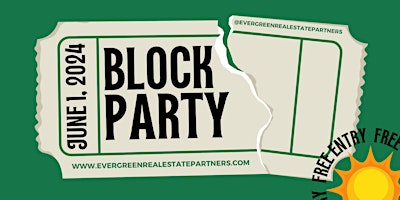 Evergreen Real Estate Partners Annual Block Party primary image