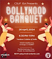 Imagem principal de CSUF ISA's BOLLYWOOD BANQUET