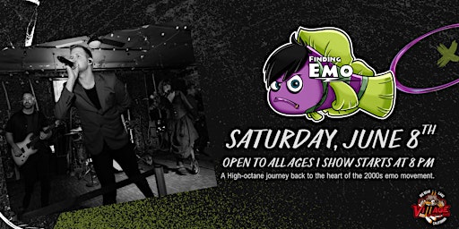 Imagem principal do evento Finding Emo: The Ultimate 2000s Emo Cover Experience