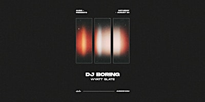 DJ Boring primary image