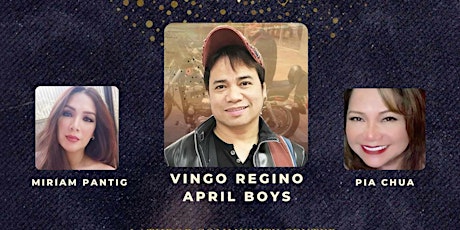 VIP Party: VINGO REGINO, Miriam Pantig & Pia Chua