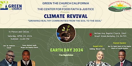 Green The Church: Growing Healthy Communities from The Soil to The Soul