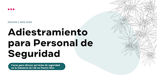 Hauptbild für Adiestramiento para Personal de Seguridad | Online (dos días)