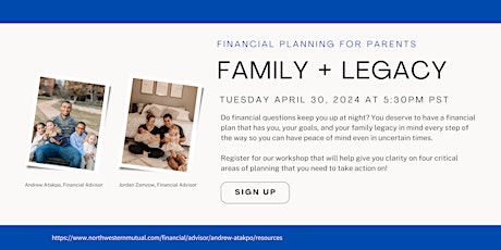 Financial Planning For Parents Workshop