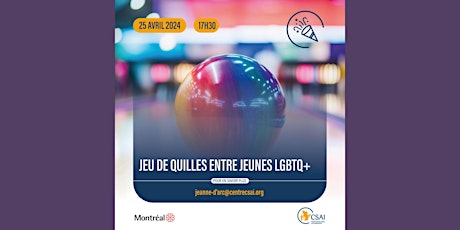 Jeu de quilles entre jeunes LGBTQ+