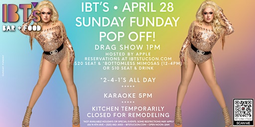 IBT’s Sunday Funday • Pop Off! Hosted by Apple primary image