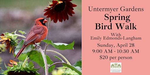 Imagem principal de Spring Bird Walk - April 28