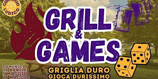 Imagem principal do evento GRILL & GAMES