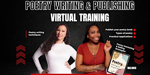Poetry Writing & Publishing Training primary image
