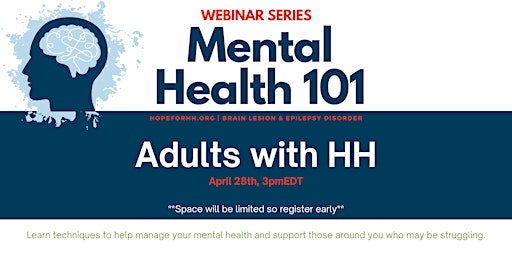 Imagen principal de Mental Health 101 - Adults with HH