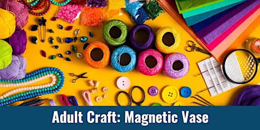 Primaire afbeelding van Adult Craft: Magnetic Vase