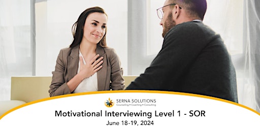 Imagem principal do evento Motivational Interviewing Level 1 - SOR