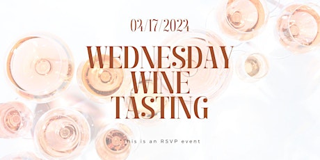 Wednesday Wine Tasting Event