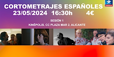 Imagem principal do evento CORTOMETRAJES ESPAÑOLES SESIÓN 1