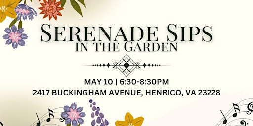 Serenade Sips in the Garden primary image