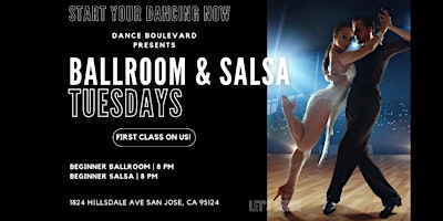 Primaire afbeelding van Beginning Ballroom & Salsa Group Classes