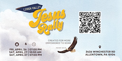 Lehigh Valley Jesus Rally primary image