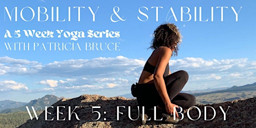 Imagen principal de MOBILITY & STABILITY - A 5 WEEK YOGA SERIES / Week 5: FULL BODY