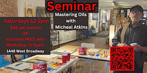 Primaire afbeelding van Seminar: Mastering outdoor oil painting, everything you need to know.