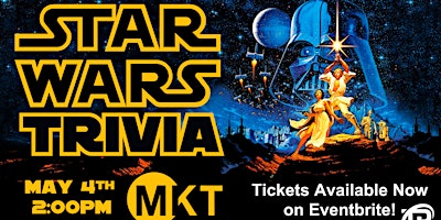 Imagem principal de Star Wars Trivia at MKT Edmonton!