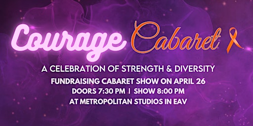 Imagem principal do evento Courage Cabaret!