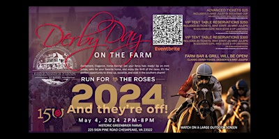 Primaire afbeelding van Greenbrier Farms Presents Derby Day