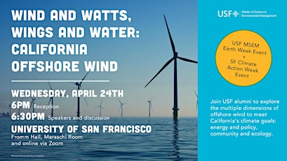 Wind and Watts, Wings and Water: California Offshore Wind