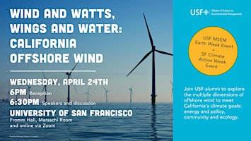 Imagem principal do evento Wind and Watts, Wings and Water: California Offshore Wind
