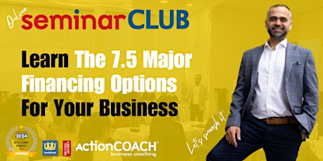 Learn the Top 7.5 Financing Options For Your Business.