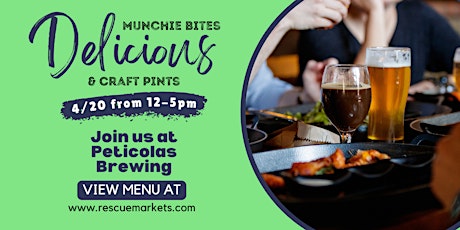 Munchie Bites & Craft Pints at Peticolas Brewing