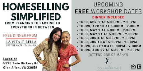 Ready, Set, SOLD! The Ultimate Home Seller Workshop - COMING UP!