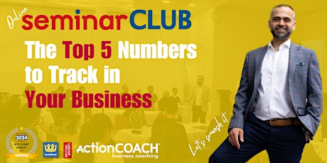 Top 5 Numbers To Track In Your Business