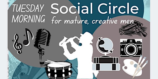 Immagine principale di Social Circle for Creative Men 55+ 