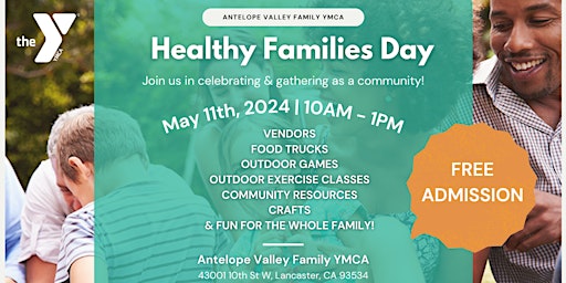 AV YMCA Healthy Families Day primary image