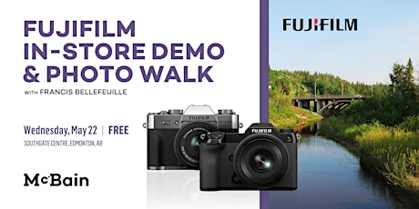 Imagen principal de Fujifilm In-Store Demo & Photo Walk