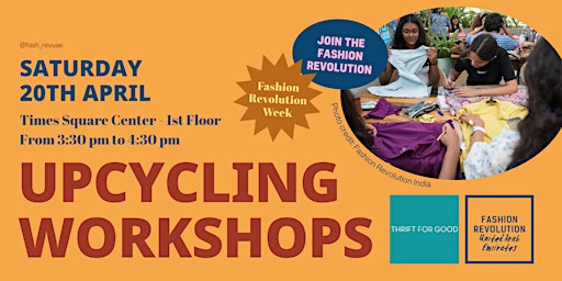 Upcycling Workshops with Thrift for Good primary image