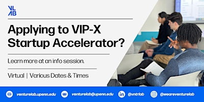 VIP-X Information Session primary image